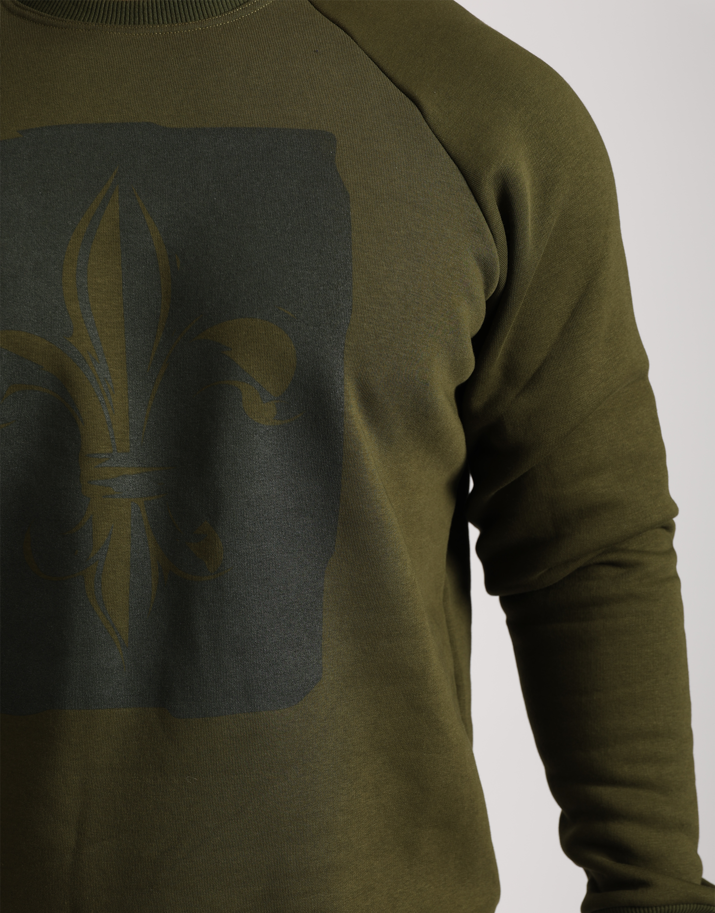Dukserica - Olive Lilly Crew